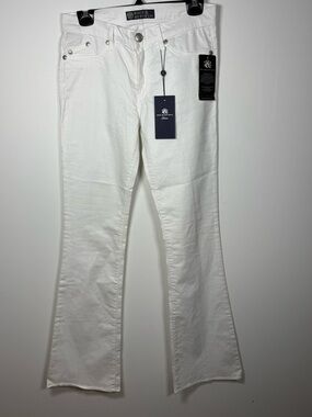 ROCK & REPUBLIC | BNWT Noelle White 5 Pocket Boot Cut Jeans